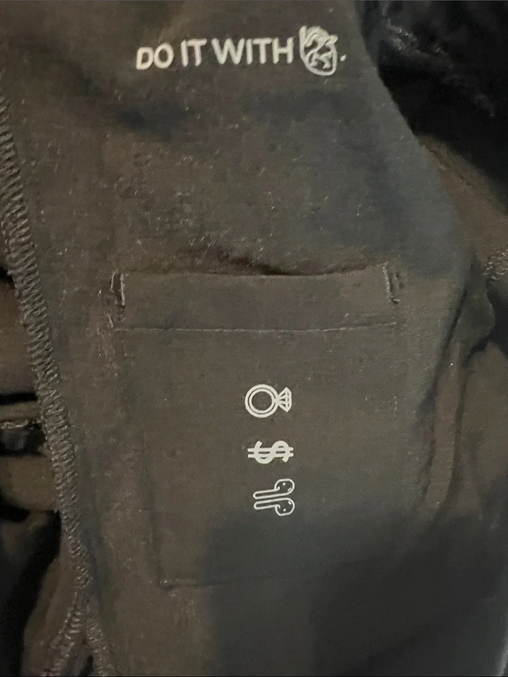 Figs Technical Collection Men's Black Drawstring scrub Pants